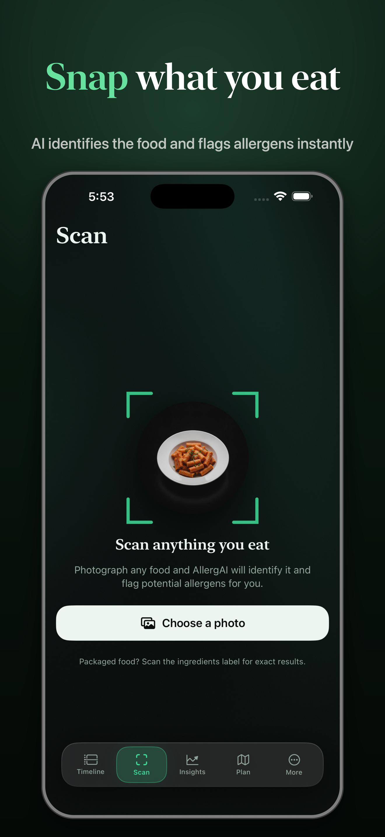 Snap what you eat
